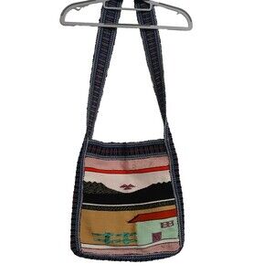 Ecuador Crossbody Bag woven Boho Gypsy Festival